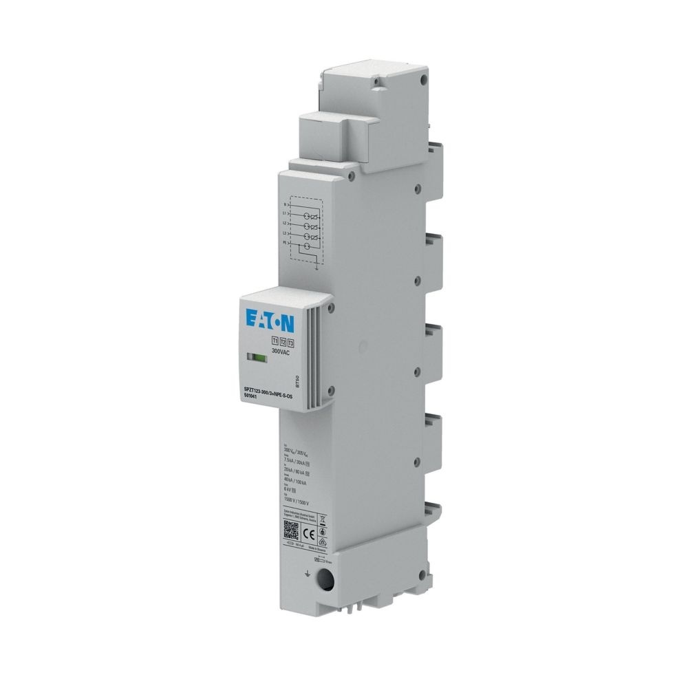 Eaton Blitzstrom Überspannungsableiter EP-501041 Typ SPZT123-300/3+NPE-S-OS