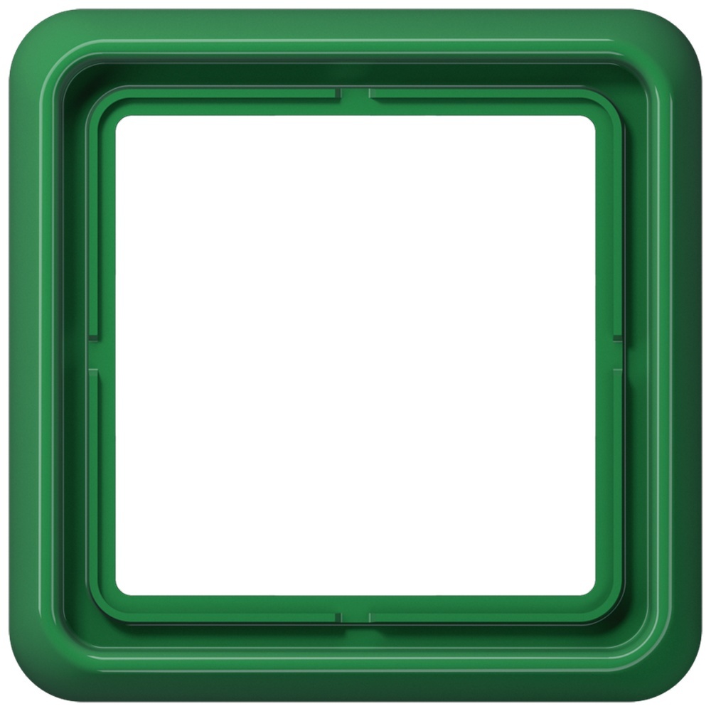 Jung Rahmen 1fach CD 581 WU GN