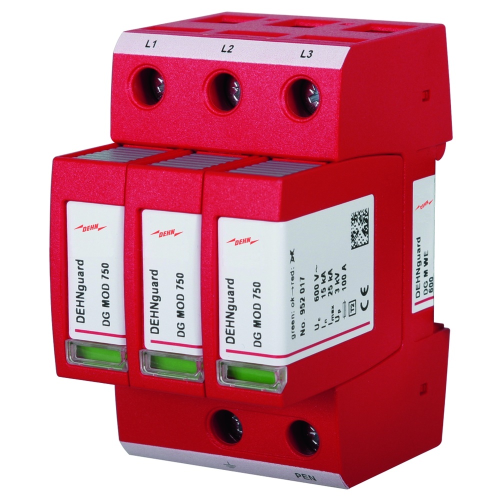 Dehn + Söhne Überspannungsableiter 952302 Typ DG M WE 600
