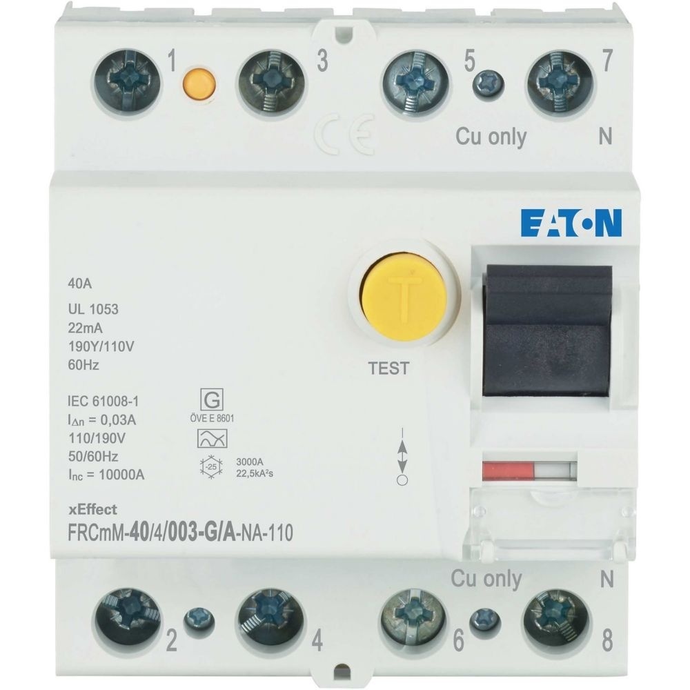 Eaton FI Schalter 167706 Typ FRCMM-40/4/003-G/A-NA-110