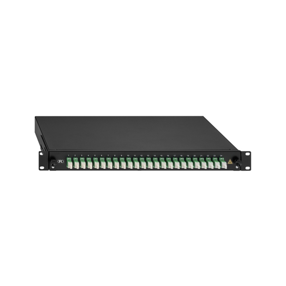 Rutenbeck BasicLine Spleissbox 2280304240 Typ BL-Spleissbox 24xLC-D OS2 APC grün