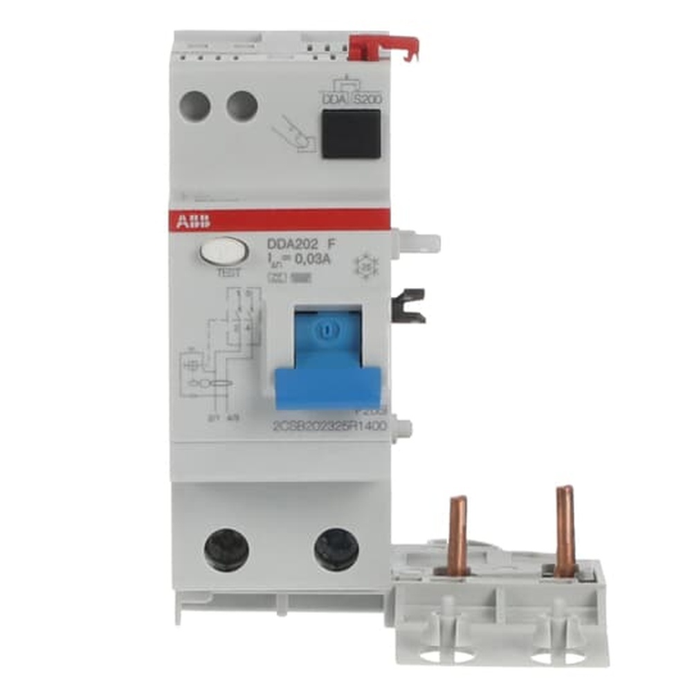 ABB Fehlerstromschutzblock 2CSB202325R1400 Typ DDA202F-40/0,03