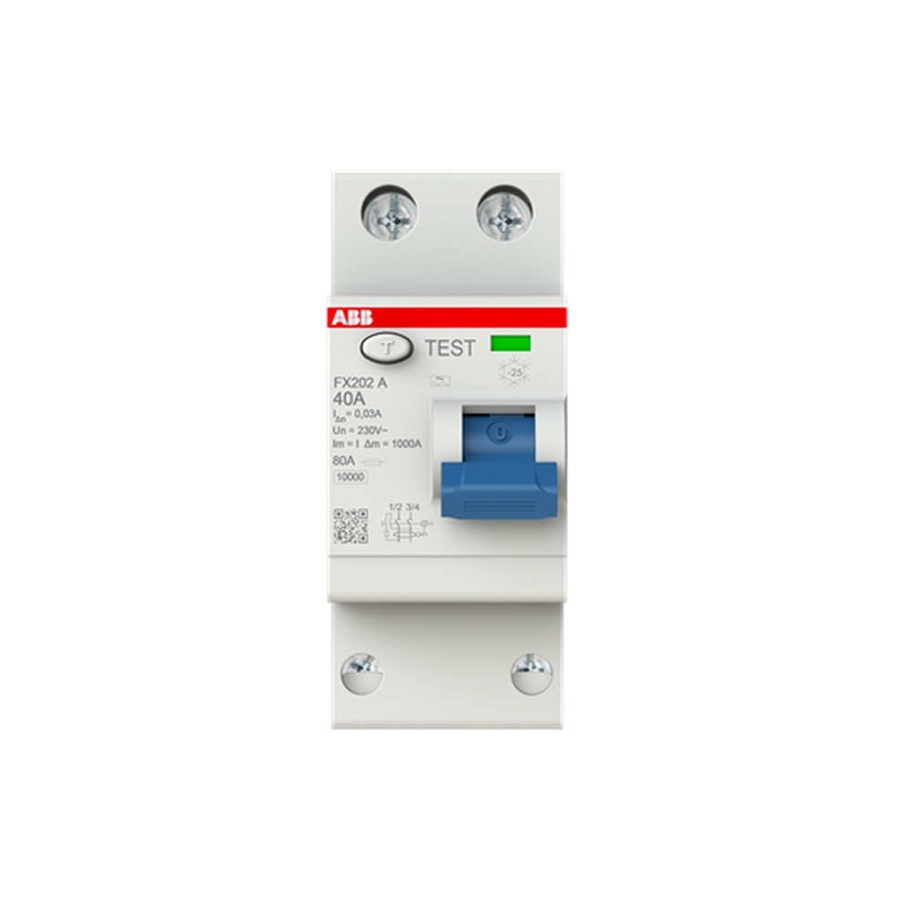 ABB Fehlerstrom Schutzschalter 2CSF202165R1400 Typ FX202 A-40/0.03