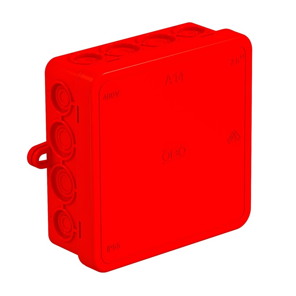 OBO Bettermann Kabelabzweigkasten 2000386 Typ A 14 HF RO