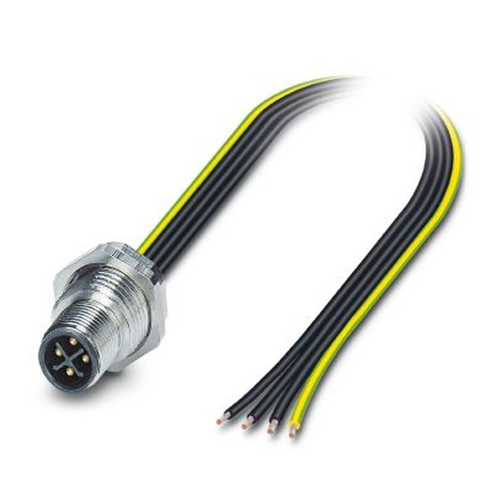 Phoenix Contact Gerätesteckverbinder Hinterwand 1424132 Typ SACC-DSI-M12MSS-4CON-M16/0,5PE