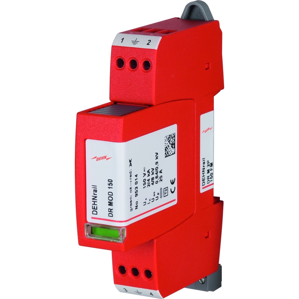 Dehn + Söhne Überspannungsableiter 953209 Typ DR M 2P 150 FM