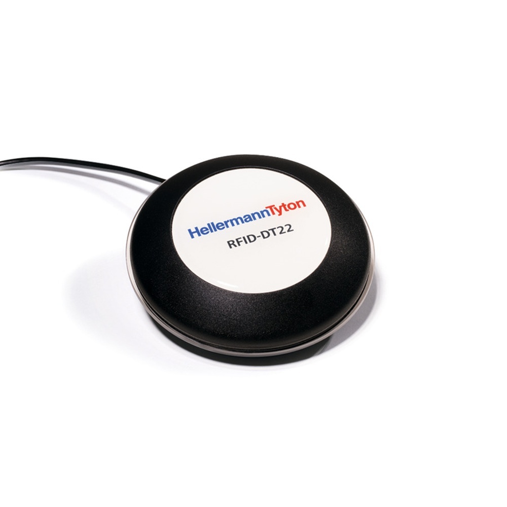 Hellermann Tischlesegerät 556-00702 Typ RFID-DT22-HF ABS BK