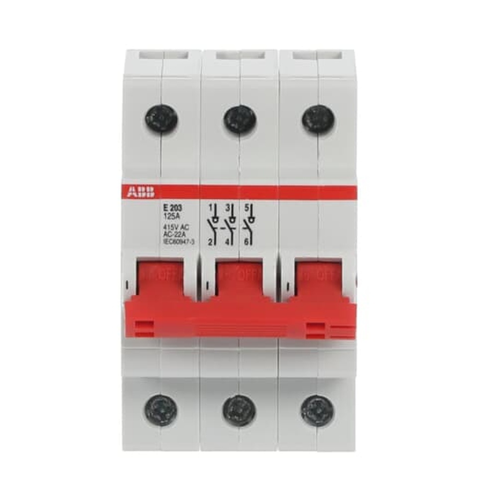 ABB Schalter für Reiheneinbau 2CDE283001R0125 Typ E203/125R