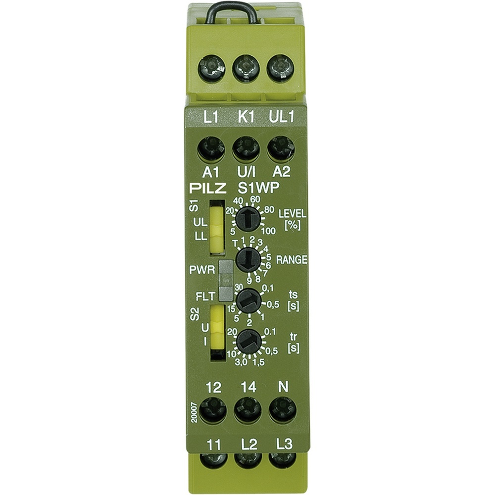 Pilz Wirkleistungsüberwachung 890020 Typ S1WP 9A 24VDC UM 0-415VAC/DC