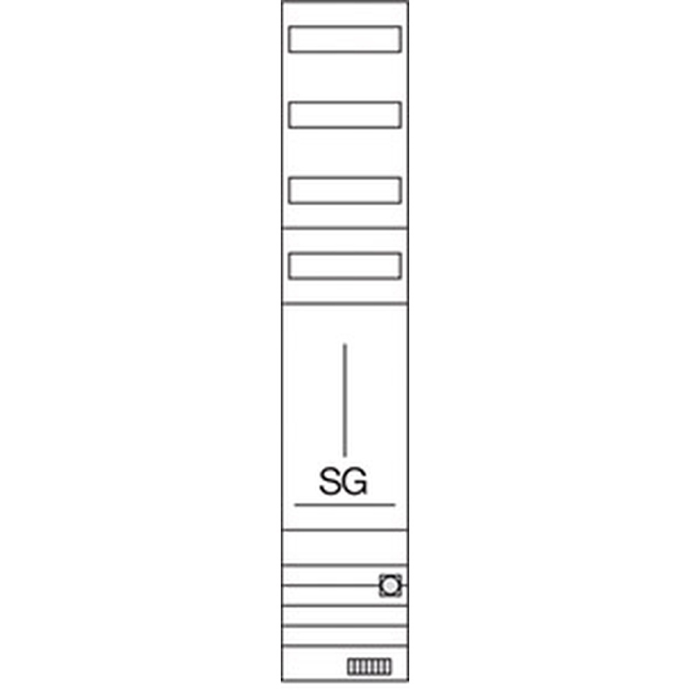 Hager Komplettfeld ZH53Q2N