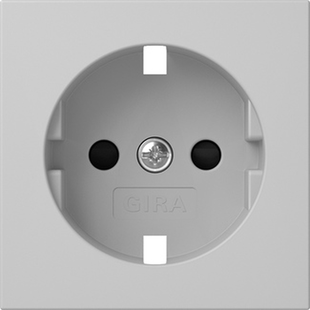 Gira Abdeckung SCHUKO Steckdose 4921015