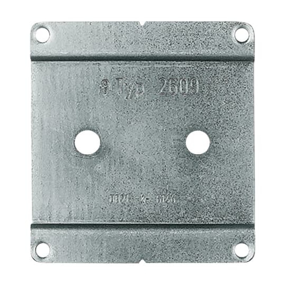 Busch-Jaeger Montageplatte 2609 WS Nr. 2CKA001716A0042