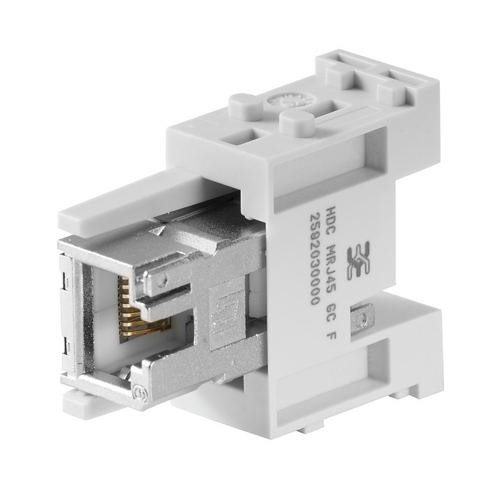 Weidmüller Modul Einsatz 2592030000 Typ HDC MRJ45 GC F