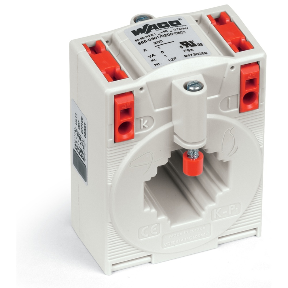 Wago Aufsteck Stromwandler 855-301/200-501 Wago Aufsteck Stromwandler 855-301/200-501