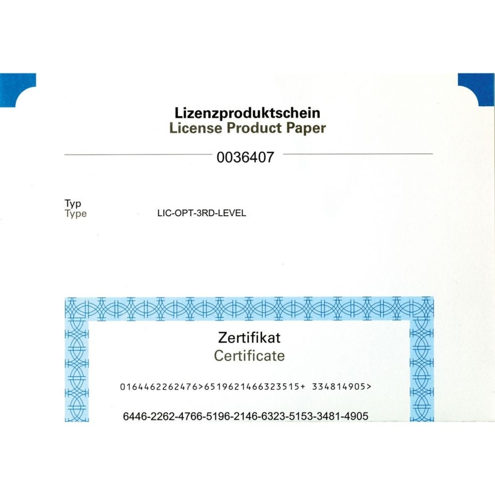 Eaton Lizenz Kommunikation 140393 Typ LIC-OPT-3RD-LEVEL