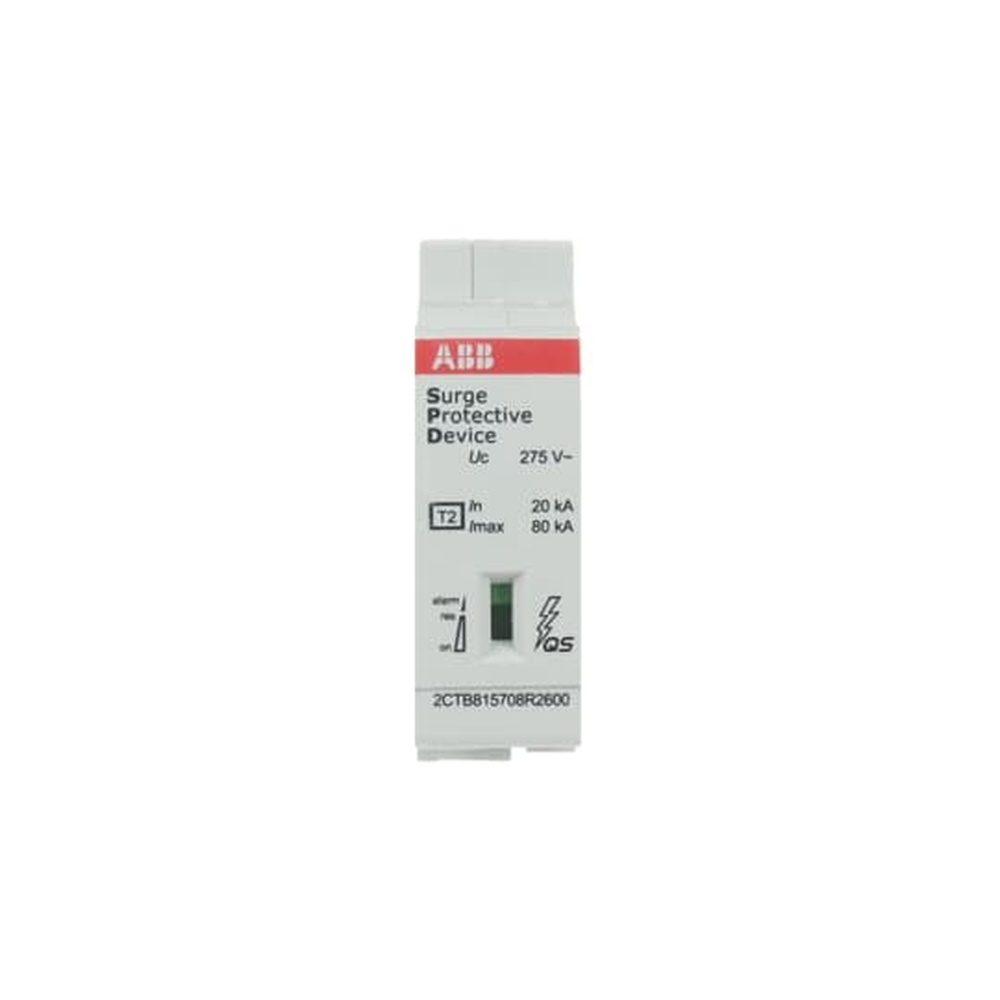 ABB Überspannungsableiter für Energietechnik Stromversorgung 2CTB815708R2600 Typ OVR T2 80-275S C Q