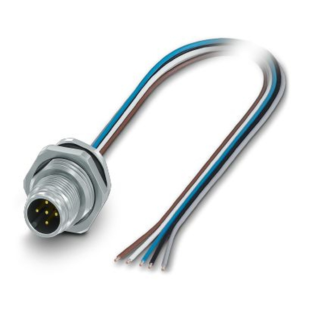 Phoenix Contact Gerätesteckverbinder Hinterwand 1027697 Typ SACC-DSI-MS-5CON-M16/0,5 PP