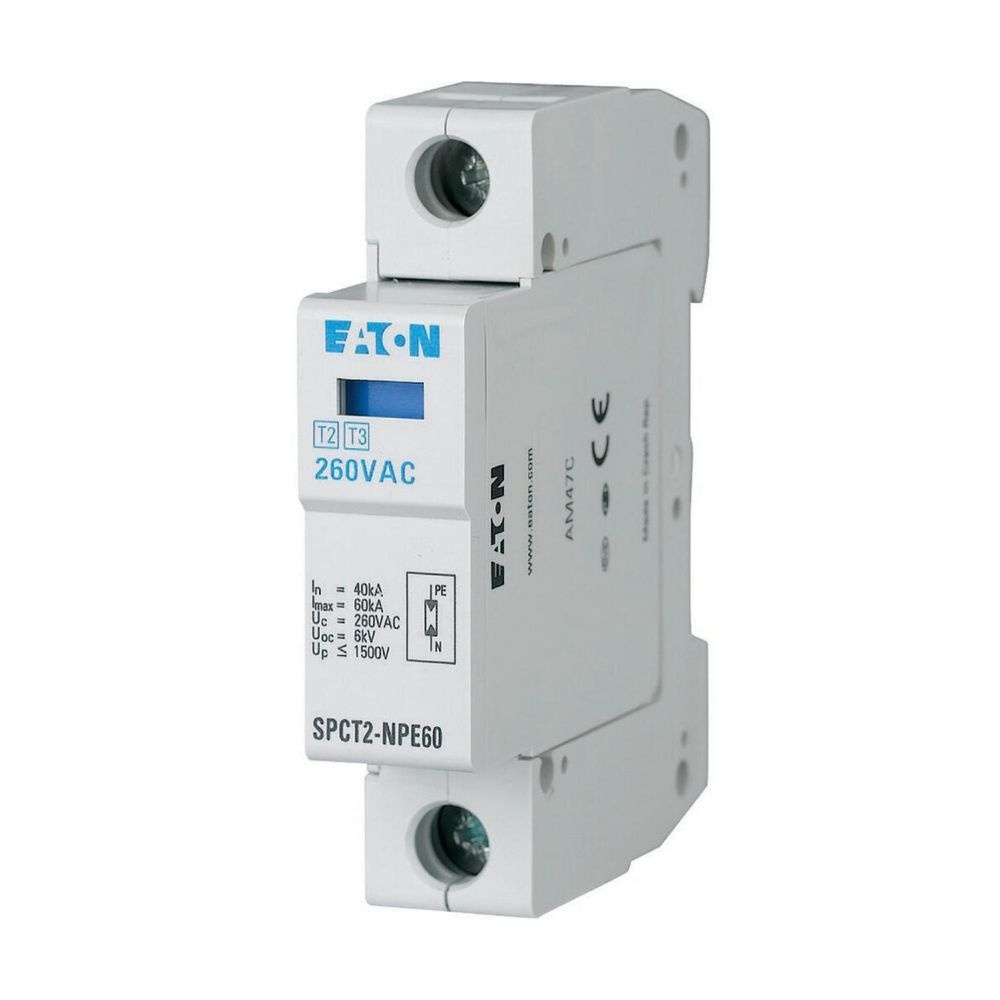 Eaton Überspannungsableiter 167618 Typ SPCT2-NPE60/1 Eaton Überspannungsableiter 167618 Typ SPCT2-NPE60/1