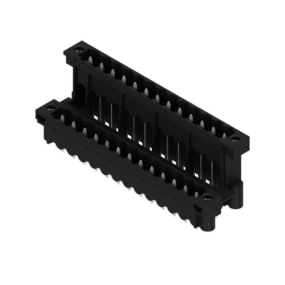Weidmüller Leiterplattensteckverbinder 1829120000 Typ SLDV-THR 5.08/26/180FLF 3.2SN BK BX