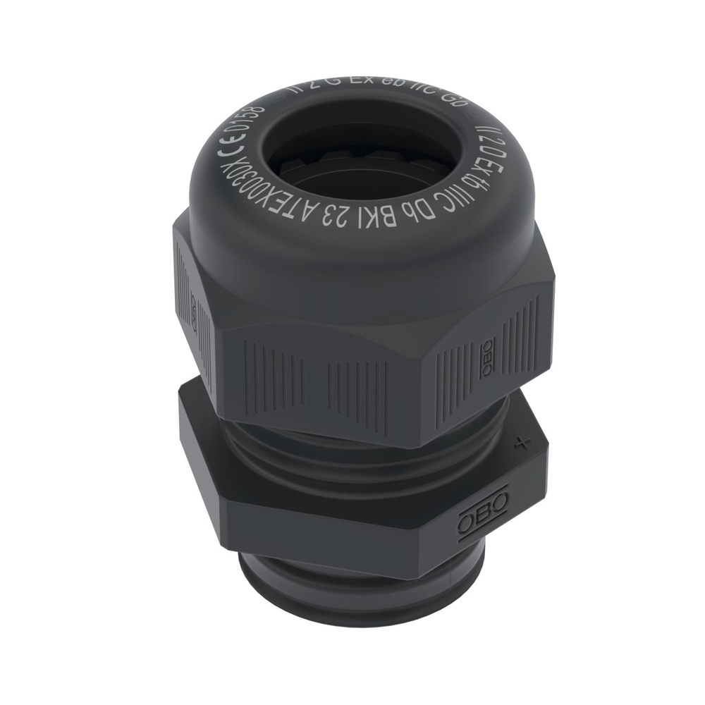 OBO Bettermann Kabelverschraubung 2050331 Typ VTEC EX M25 SW