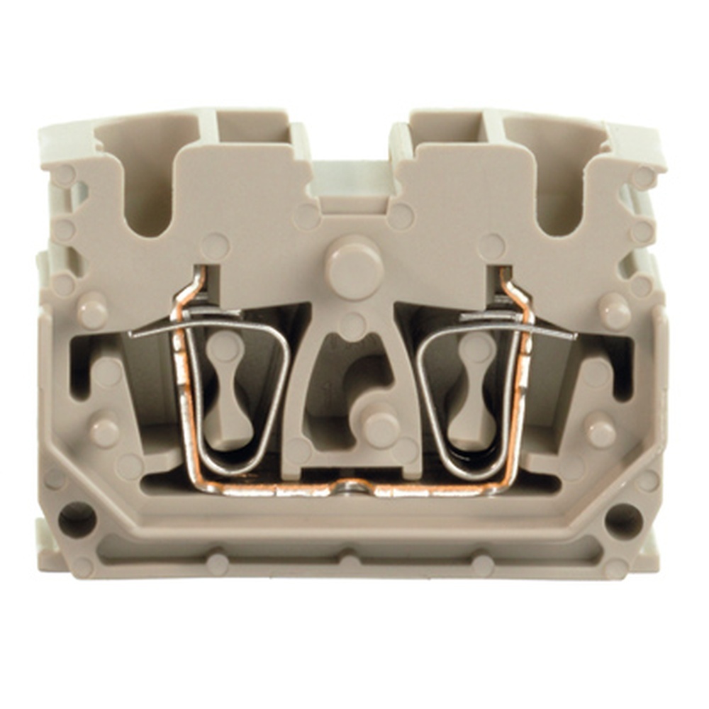 Weidmüller Durchgangs Reihenklemme 1704710000 Typ ZDUB 2.5-2/4AN/DB OR