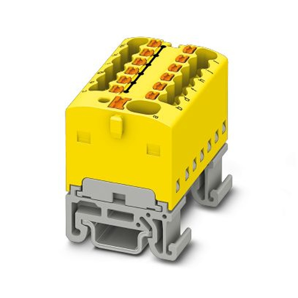 Phoenix Contact Verteilerblock 1046990 Typ PTFIX 4/12X1,5-NS15A YE
