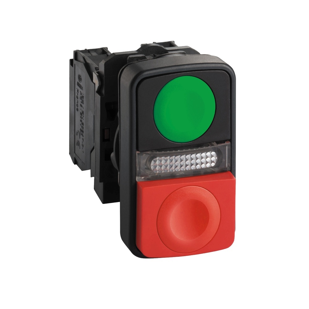 Schneider Electric Leucht Doppeldrucktaster XB5AW73731G5