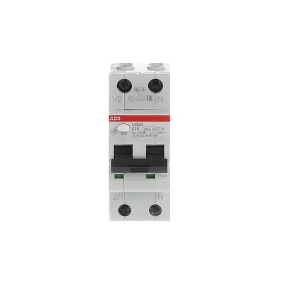 ABB Kombination FI Schalter Leitungsschutzschalter 2CSR255180R3164 Typ DS201A-C16/0,3