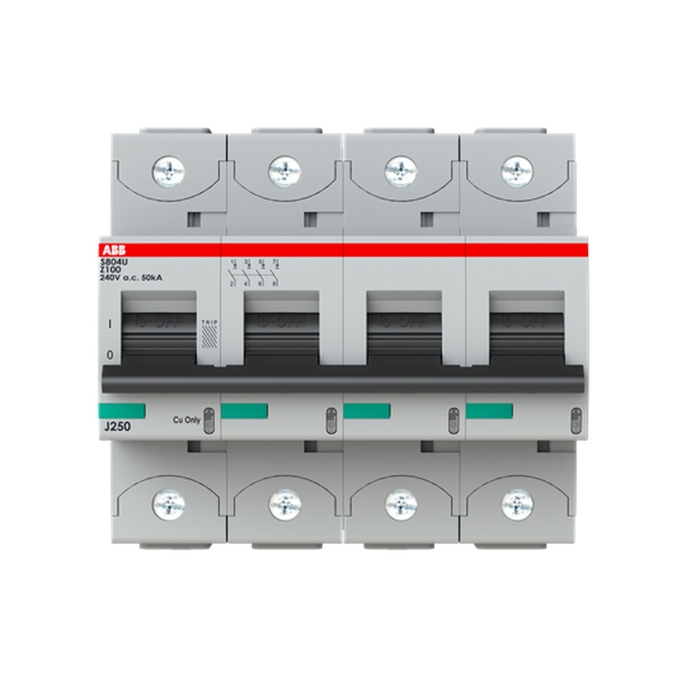 ABB Hochleistungs Sicherungsautomat 2CCS864017R0825 Typ S804U-Z100
