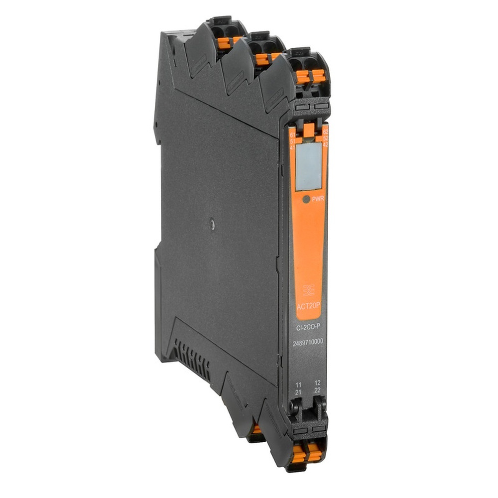 Weidmüller Signalwandler Trenner 2456850000 Typ ACT20P-UI-AO-DO-LP-P