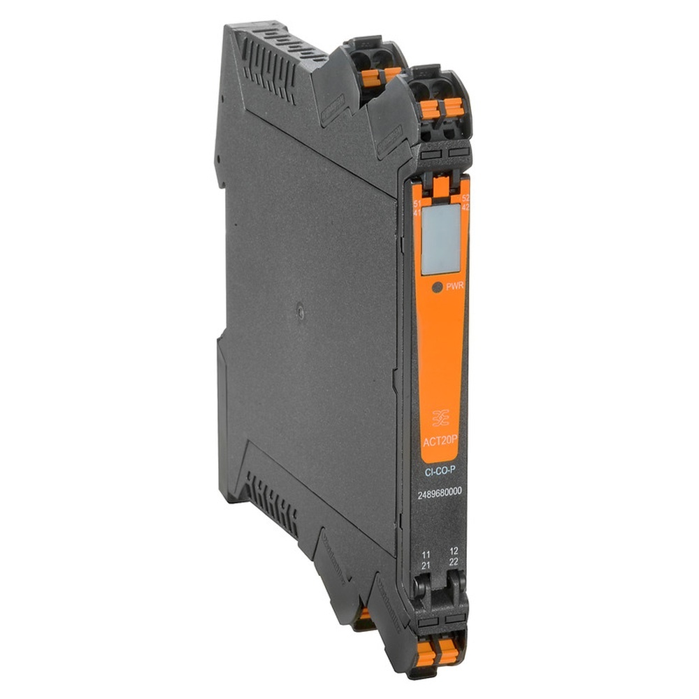 Weidmüller Signalwandler Trenner 2456860000 Typ ACT20P-AI-AO-DC-P