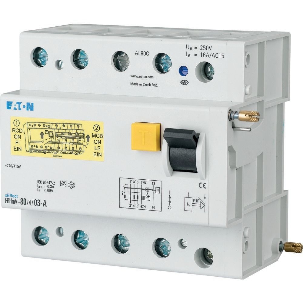Eaton FI Auslöseblock 170133 Typ FBHMV-80/4/05-A