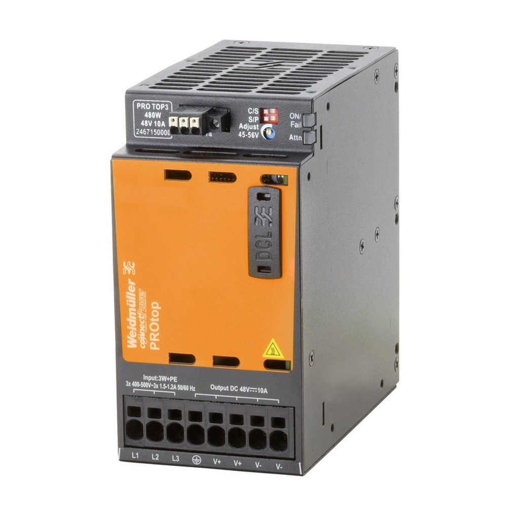 Weidmüller Gleichstromversorgung 2467150000 Typ PRO TOP3 480W 48V 10A