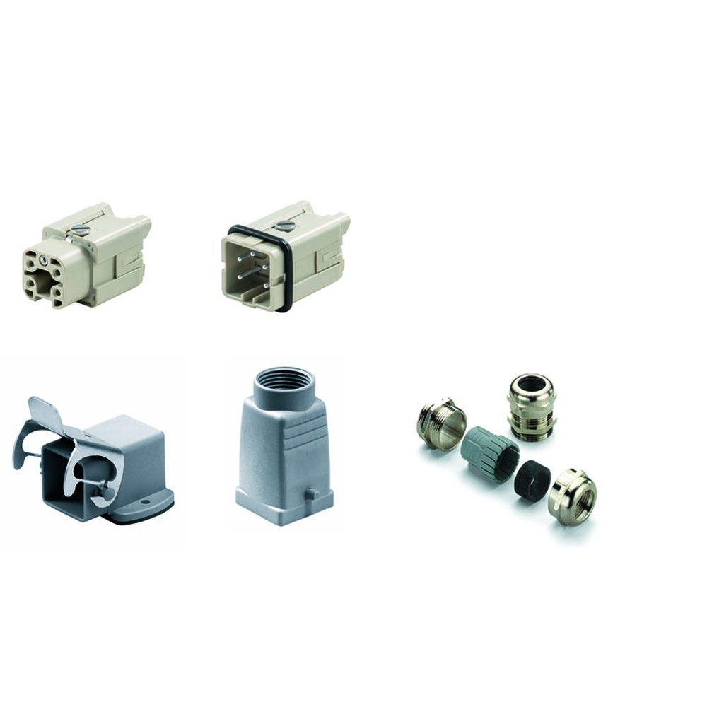Weidmüller Steckverbinder 1712610000 Typ HDC-KIT-HA 04.402