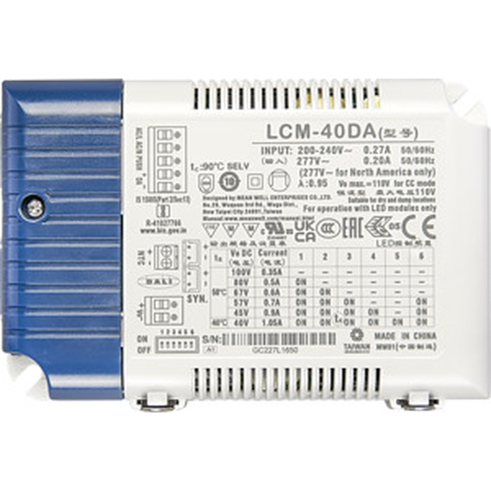 Nobile Betriebsgerät 8980420350 Typ EL-40 Uni 350-1050 Dali Nobile Betriebsgerät 8980420350 Typ EL-40 Uni 350-1050 Dali