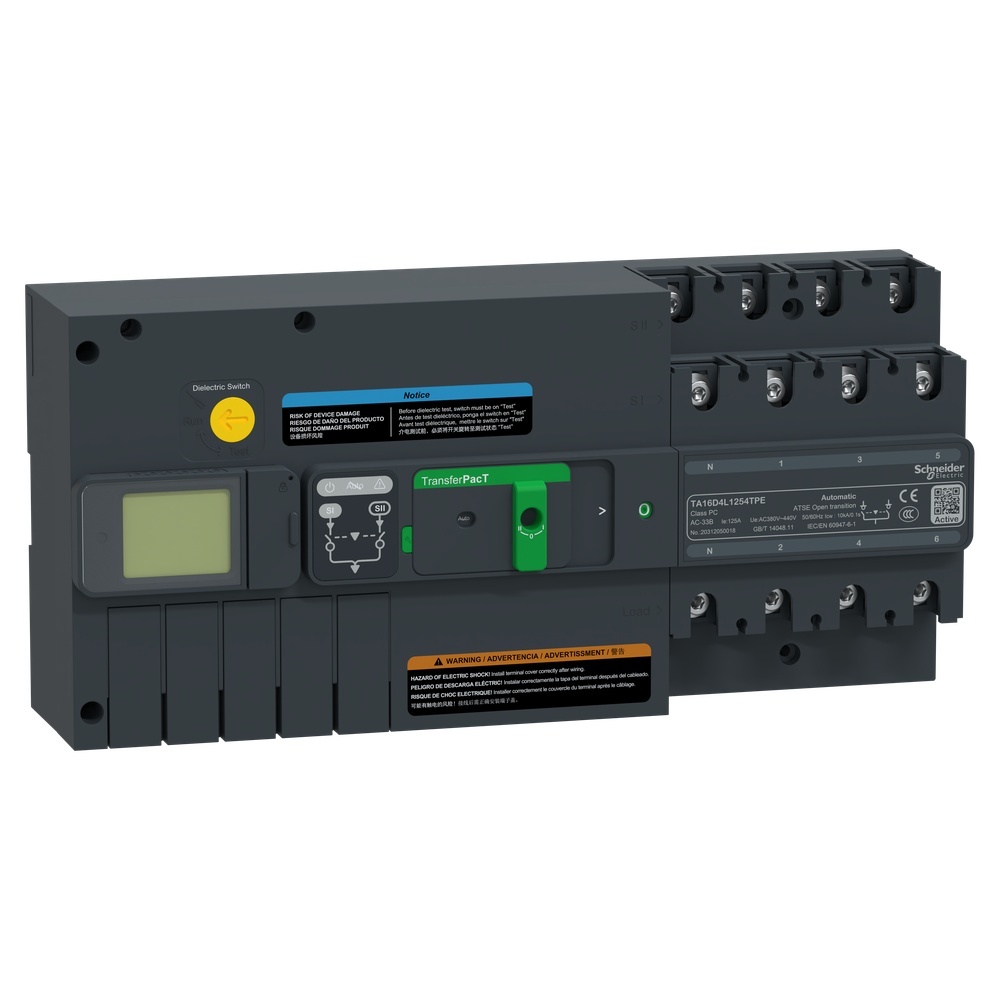 Schneider Electric Netzumschalter TA16D4L1254TPE
