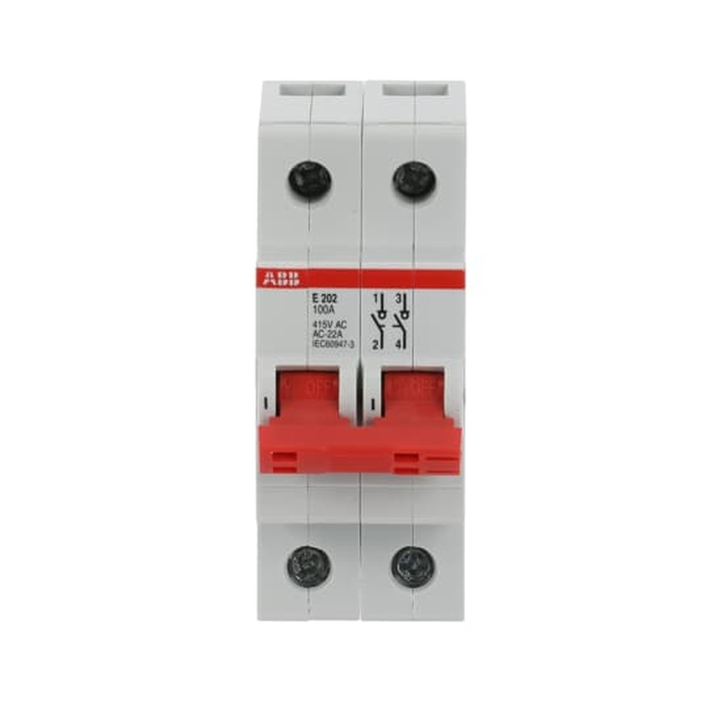 ABB Schalter für Reiheneinbau 2CDE282001R0100 Typ E202/100R