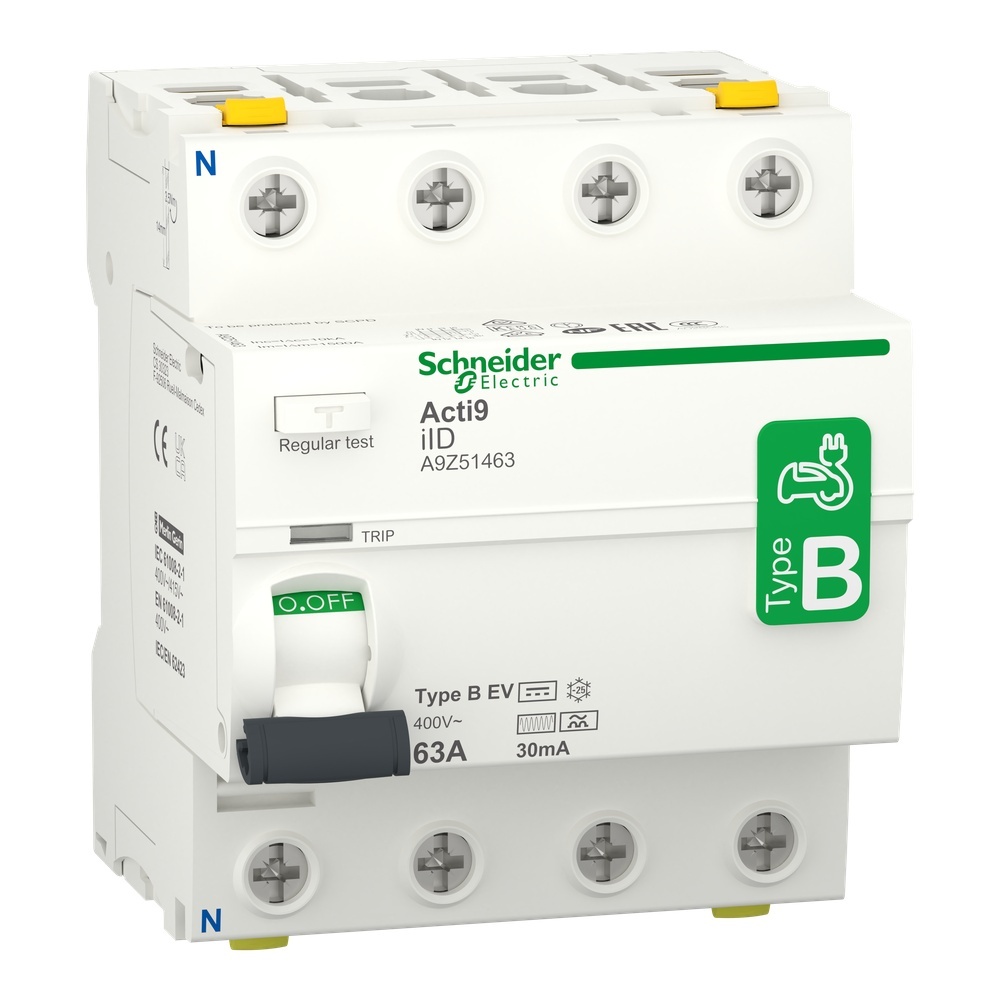 Schneider Electric Fehlerstrom Schutzschalter A9Z51463