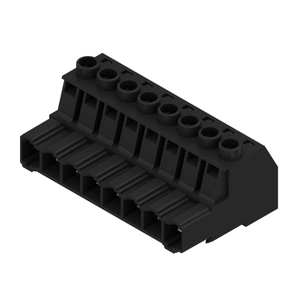 Weidmüller Leiterplattensteckverbinder 1962400000 Typ SUZ 10.16HP/08/180G AG BK BX