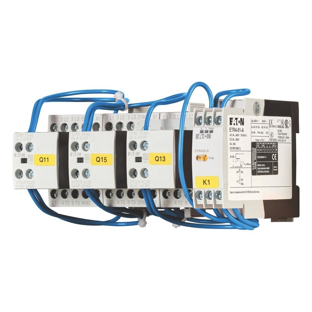 Eaton Stern Dreieck Schützkombination 100418 Typ SDAINLM22(24VDC)