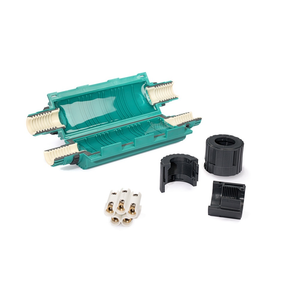 Hellermann Gel Kabelgarnitur 435-01661 Typ Reliseal V510 PP/SI GN Hellermann Gel Kabelgarnitur 435-01661 Typ Reliseal V510 PP/SI GN