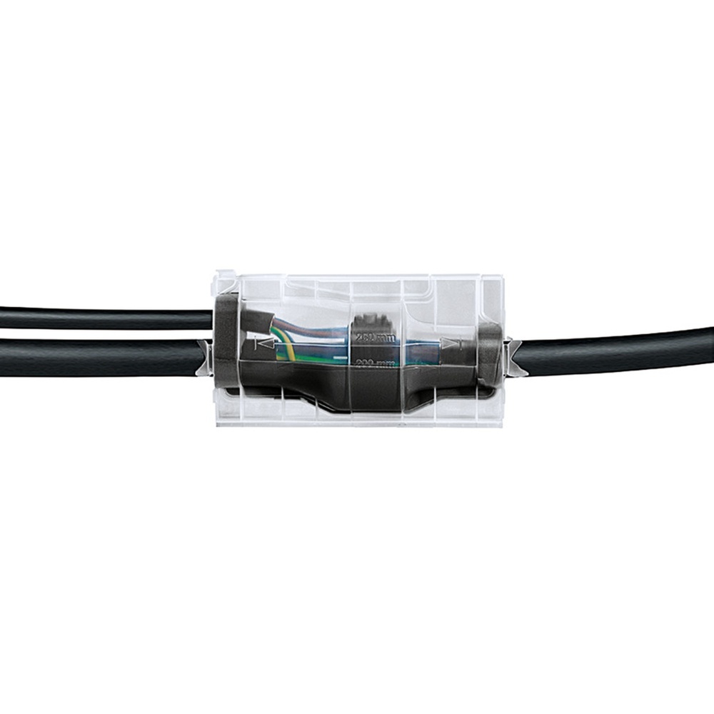 Hellermann Parallel Abzweiggarnitur 435-00184 Typ PAH-3-PUR771-BK