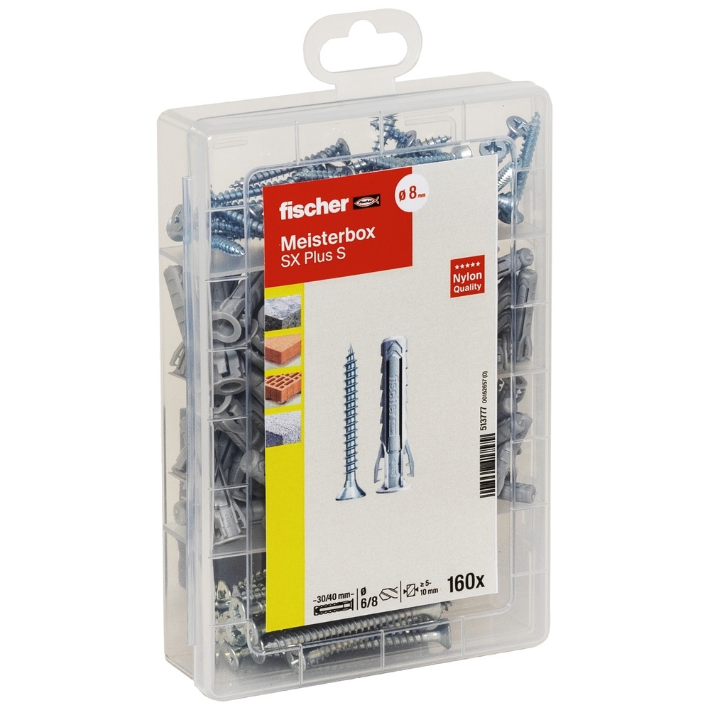 Fischer Meisterbox 513777 Typ Meister-Box SX + Schrauben