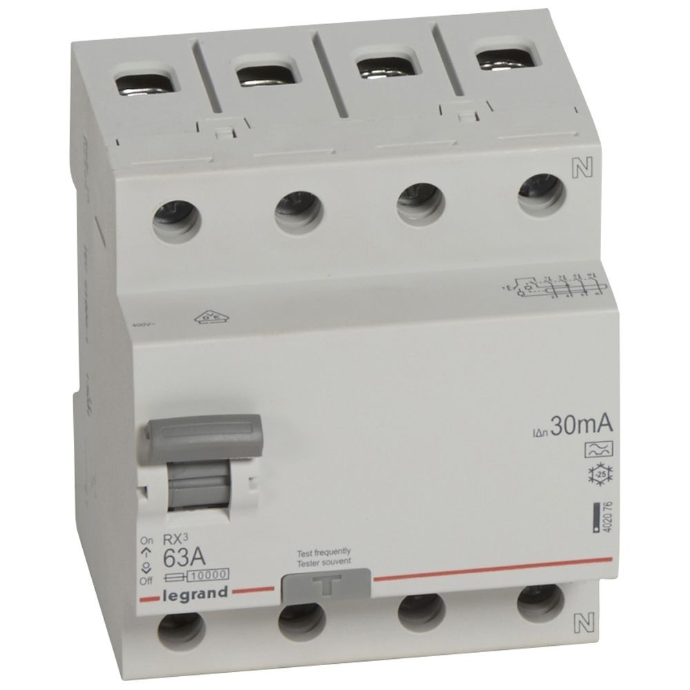 Legrand Fehlerstromschutzschalter 402076