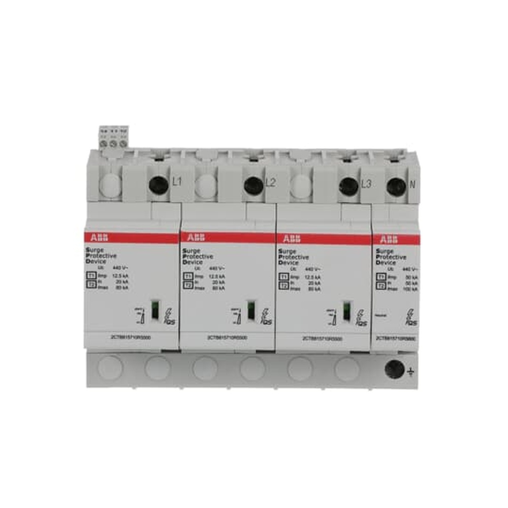ABB Kombi Ableiter für Energietechnik 2CTB815710R3600 Typ OVR T1-T2 3N 12.5-
