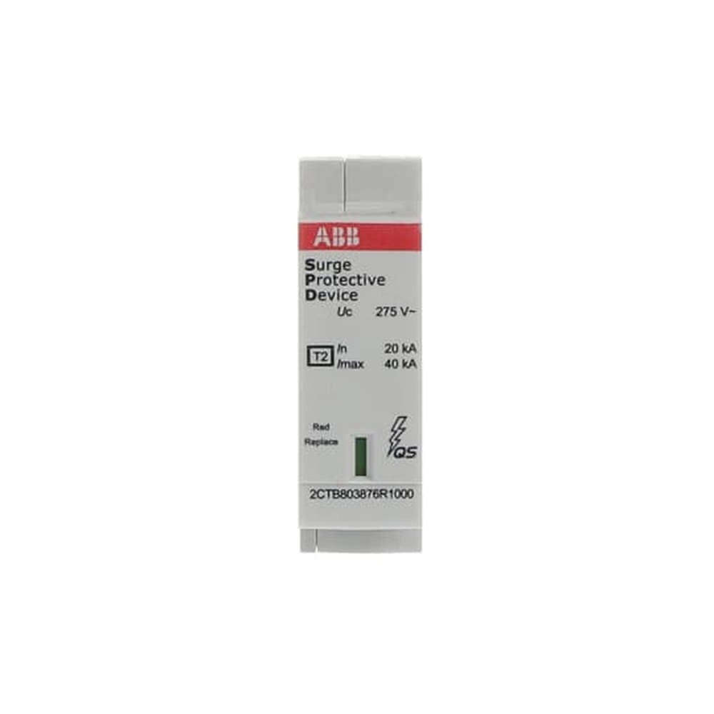 ABB Überspannungsableiter für Energietechnik Stromversorgung 2CTB803876R1000 Typ OVR T2 40-275 C QS