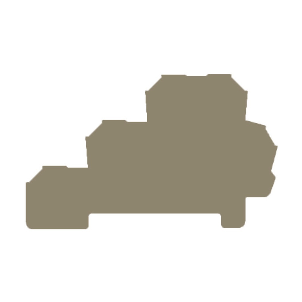 Weidmüller Abschlussplatte 1783800000 Typ AP DLD2.5/PE DB