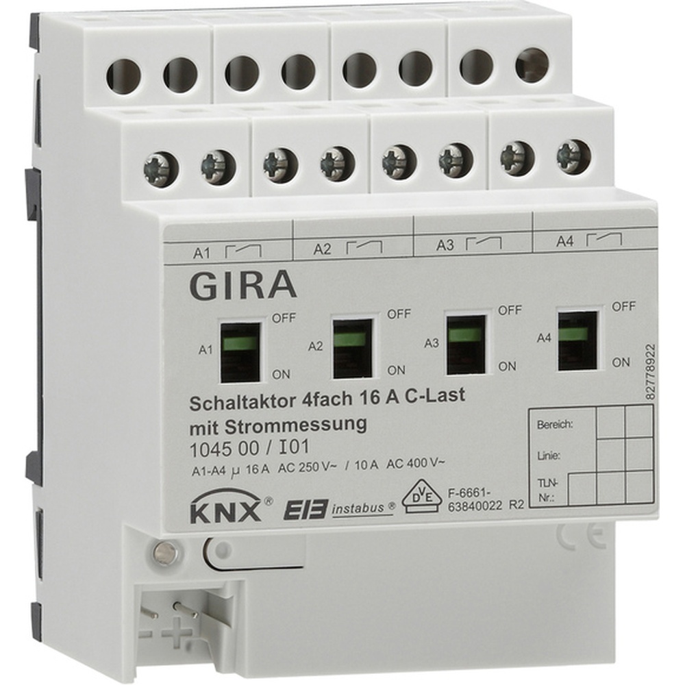 Gira Schaltaktor 4fach 104500