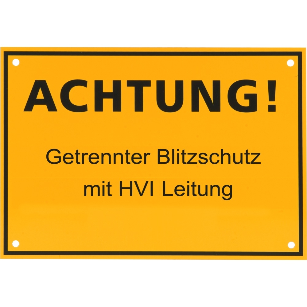Dehn + Söhne Hinweisschild 480598 Typ HWS 300X200 AGBS HVI K