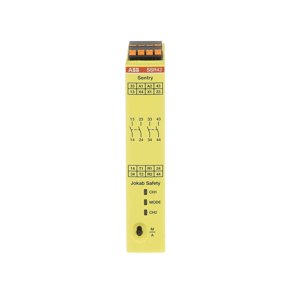 ABB Gerät zur Überwachung von sicherheitsgerichteten Stromkreisen 2TLA010053R0401 Typ Sentry SSR42P